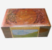 0008 wooden carved box